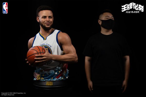 (預購) 開天工作室 Infinity Studio 1/1 NBA 勇士隊 王牌球星 史蒂芬·柯瑞 Stephen Curry 矽膠胸像 (預購) 開天工作室 Infinity Studio 1/1 NBA 勇士隊 王牌球星 史蒂芬·柯瑞 Stephen Curry 矽膠胸像