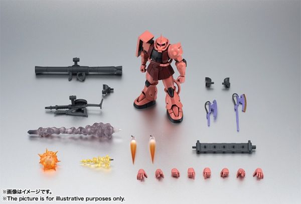 ROBOT魂 機動戰士鋼彈 MS-06S 夏亞專用薩克II ver. A.N.I.M.E. [再販],ROBOT魂,機動戰士鋼彈,MS-06S,夏亞專用薩克II ,ver,., A.N.I.M.E.,