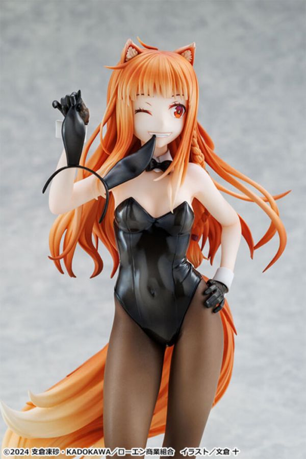 KADOKAWA KDcolle 1/7 狼與辛香料 赫蘿 原作版 兔女郎Ver. PVC完成品 KADOKAWA KDcolle 1/7 狼與辛香料 赫蘿 原作版 兔女郎Ver. PVC完成品