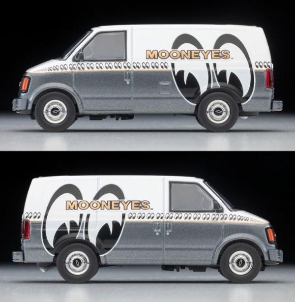 (預購) TOMYTEC 1/64 LV-N344c 雪佛蘭 Chevrolet Astro Van MOONEYES (白/灰) 20260726 TOMYTEC 1/64 LV-N344c 雪佛蘭 Chevrolet Astro Van MOONEYES (白/灰)