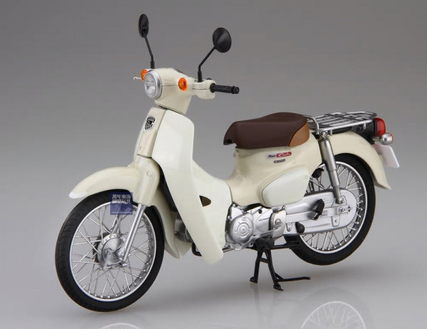 1/12 HONDA Super CUB 110 米黃色 FUJIMI BikeNX8 富士美 組裝模型 FUJIMI,1/12,NEXT,HONDA,Super,CUB,110,金屬藍,