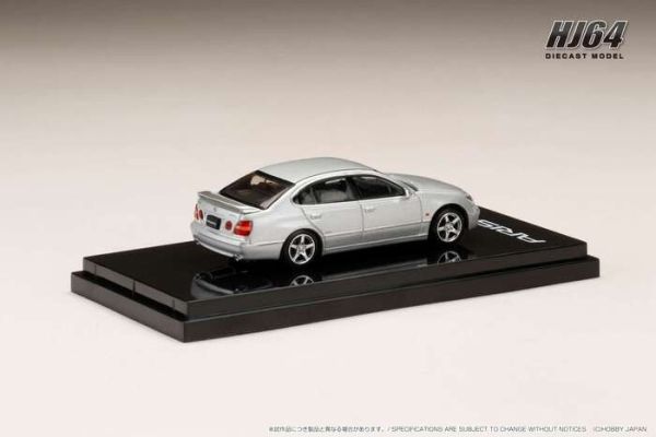 Hobby JAPAN 1/64 豐田 Toyota ARISTO V300 VERTEX EDITION 前期版 金屬銀 HJ642030S Hobby JAPAN 1/64 豐田 Toyota ARISTO V300 VERTEX EDITION 前期版 金屬銀 HJ642030S