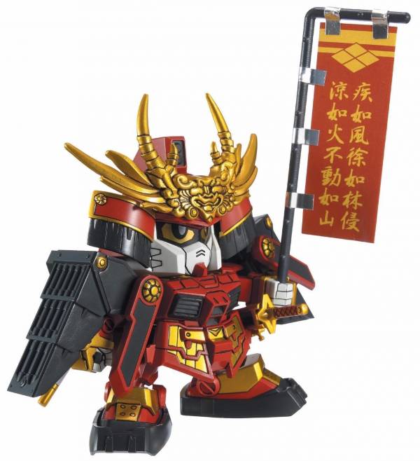 BANDAI SD鋼彈 BB戰士 331 武神降臨篇 武田信玄頑馱無 組裝模型 BANDAI SD鋼彈 BB戰士 331 武神降臨篇 武田信玄頑馱無 組裝模型
