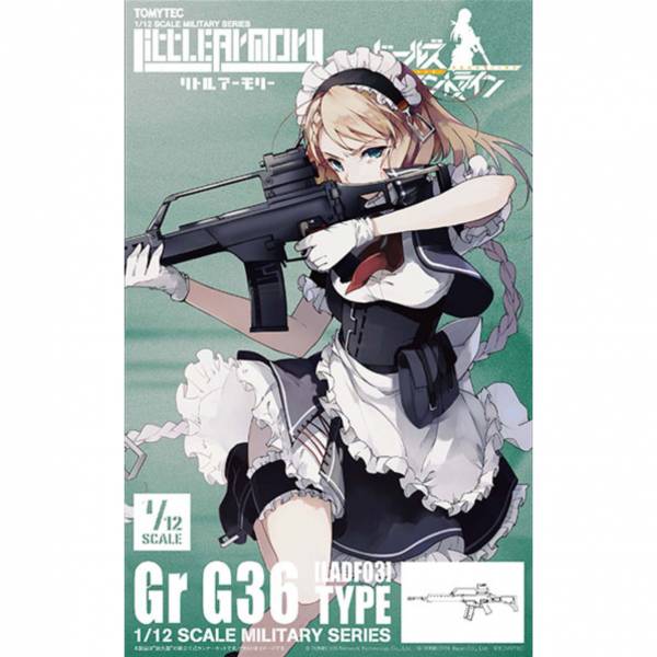 TOMYTEC 1/12 迷你武裝 LADF03 少女前線 GrG36型 TOMYTEC 1/12 迷你武裝 LADF03 少女前線 GrG36型