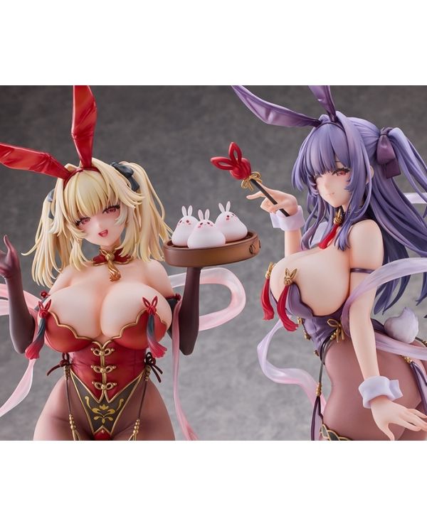 [18禁商品] BINDing 1/4 旗袍 兔女郎 Yuri & Stella PVC完成品 [18禁商品] BINDing 1/4 旗袍 兔女郎 Yuri & Stella PVC完成品