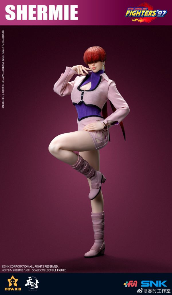 吞時工作室 1/6 拳皇 格鬥天王97 夏爾美 SHERMIE 可動完成品 吞時工作室 1/6 拳皇 格鬥天王97 夏爾美 SHERMIE 可動完成品