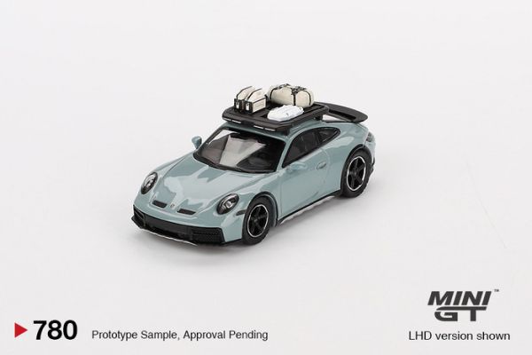 MINIGT 1/64 保時捷 Porsche 911 Dakar 金屬魅影綠 MGT00780-L MINIGT 1/64 保時捷 Porsche 911 Dakar 金屬魅影綠 MGT00780-L