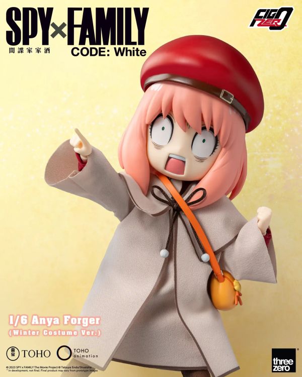 threezero 1/6 FigZero 劇場版 間諜家家酒 SPY×FAMILY 安妮亞·佛傑 冬季服裝版 可動完成品 threezero 1/6 FigZero 劇場版 間諜家家酒 SPY×FAMILY 安妮亞·佛傑 冬季服裝版 可動完成品