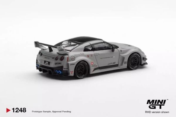 (預購) MINIGT 1/64 日產 NISSAN LB-Silhouette WORKS GT 35GT-RR Ver.1 Matt Grey LHD MGT01248-BL 20260521 MINIGT 1/64 日產 NISSAN LB-Silhouette WORKS GT 35GT-RR Ver.1 Matt Grey LHD MGT01248-BL