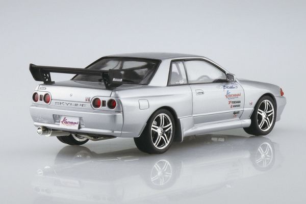 (預購) AOSHIMA 1/24 改裝#76 HKS關西 BNR32 Skyline GT-R "90 組裝模型 20251216 AOSHIMA 1/24 改裝#76 HKS關西 BNR32 Skyline GT-R "90 組裝模型