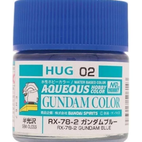 GSI 郡氏 水性漆 HUG-002 鋼彈藍色 半光澤 GSI,郡氏,水性漆,HUG-002,鋼彈藍色,半光澤,