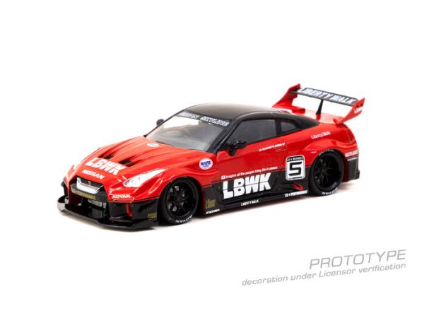 TARMAC WORKS 1/43 日產 NISSAN 自由步行 LB-Silhouette WORKS GT NISSAN GT-R R35 Silhouette T43-022-SIL TARMAC WORKS 1/43 日產 NISSAN 自由步行 LB-Silhouette WORKS GT NISSAN GT-R R35 Silhouette T43-022-SIL