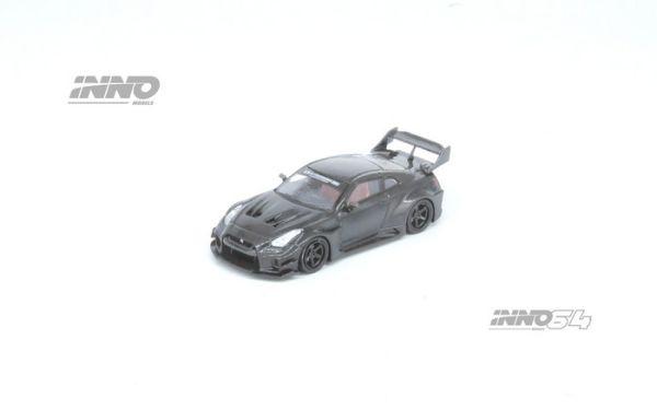 INNO64 1/64 日產 自由步行 NISSAN GT-R (R35) LBWK SUPER SILHOUETTE 35GT-RR 全碳纖維質感黑 IN64-LBWKR35-FC INNO64 1/64 日產 自由步行 NISSAN GT-R (R35) LBWK SUPER SILHOUETTE 35GT-RR 全碳纖維質感黑 IN64-LBWKR35-FC