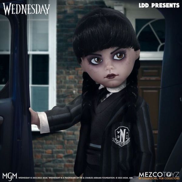 MEZCO TOYZ 活死人娃娃系列 Netflix Wednesday 星期三 奈落學院制服 可動完成品 MEZCO TOYZ 活死人娃娃系列 Netflix Wednesday 星期三 奈落學院制服 可動完成品