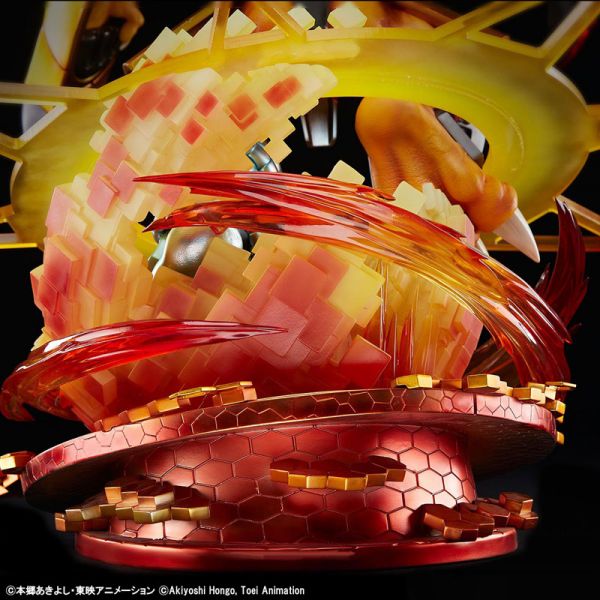 Unique Art Studio 數碼寶貝 八神太一＆戰鬥暴龍獸 PVC 大型雕像 Unique Art Studio,數碼寶貝,八神太一,戰鬥暴龍獸,PVC,大型雕像,