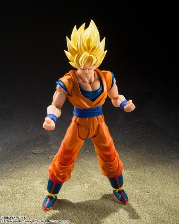 BANDAI S.H.Figuarts SHF 七龍珠Z 超級賽亞人 孫悟空 -決戰的開幕- 可動完成品 BANDAI S.H.Figuarts SHF 七龍珠Z 超級賽亞人 孫悟空 -決戰的開幕- 可動完成品