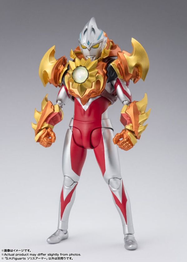 BANDAI S.H.Figuarts S.H.F 超人力霸王 雅克-烈日裝甲 可動完成品 BANDAI S.H.Figuarts S.H.F 超人力霸王 雅克-烈日裝甲 可動完成品