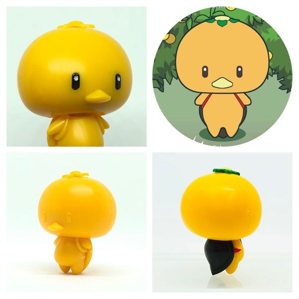 CAVICO MODELS 迷你模型 No.005 橘子河童 組裝模型 CAVICO MODELS,迷你模型 No.005,橘子河童