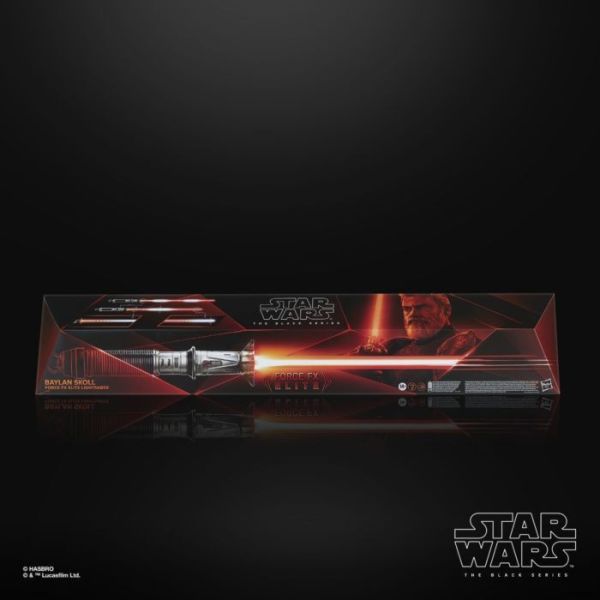 Hasbro 孩之寶 星際大戰黑標系列 貝藍·史高 高階FORCE FX光劍 Hasbro 孩之寶 星際大戰黑標系列 貝藍·史高 高階FORCE FX光劍