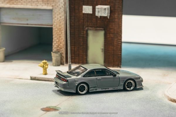 TARMAC WORKS 1/64 日產 VERTEX Silvia (S14) Grey T64G-018-GY TARMAC WORKS 1/64 日產 VERTEX Silvia (S14) Grey T64G-018-GY