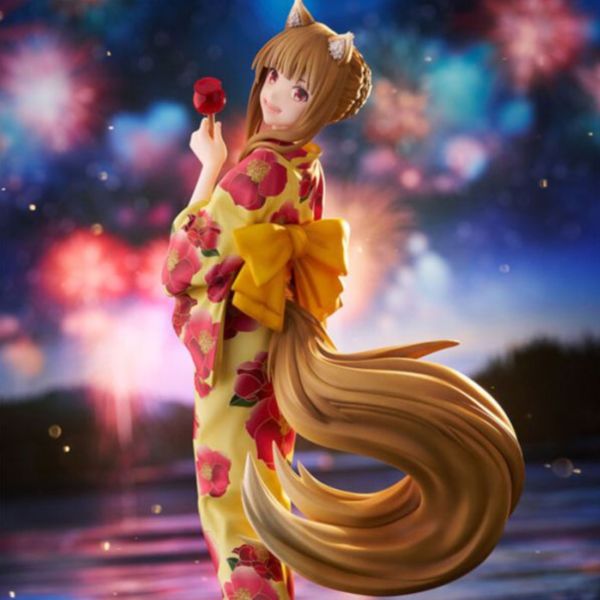 FURYU 1/7 F:NEX 狼與辛香料 赫蘿 浴衣ver. PVC完成品 FURYU 1/7 F:NEX 狼與辛香料 赫蘿 浴衣ver. PVC完成品