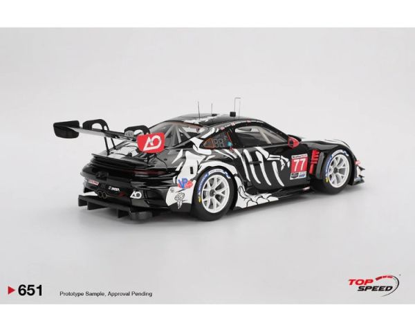 (預購) 限定 TOP SPEED 1/18 保時捷 Porsche 911 GT3 R #77 AO Racing  2025 IMSA  Petit Le Mans  暴龍 TS0651 20251029 限定 TOP SPEED 1/18 保時捷 Porsche 911 GT3 R #77 AO Racing  2025 IMSA  Petit Le Mans  暴龍 TS0651