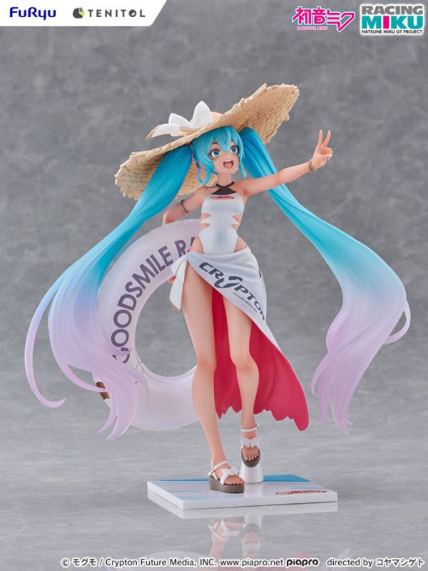 Furyu TENITOL TALL 初音未來 賽車初音 2024 日曬Ver. PVC完成品 Furyu TENITOL TALL 初音未來 賽車初音 2024 日曬Ver. PVC完成品