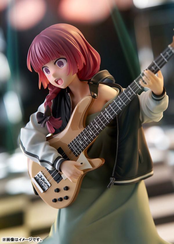 WAVE 1/7 孤獨搖滾 廣井菊理 PVC完成品 WAVE 1/7 孤獨搖滾 廣井菊理 PVC完成品