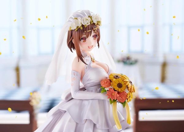 (預購) QuesQ 1/7 萊莎的鍊金工房3 萊莎琳．斯托特 婚紗禮服Ver. 完成品 20261102 QuesQ 1/7 萊莎的鍊金工房3 萊莎琳．斯托特 婚紗禮服Ver. 完成品
