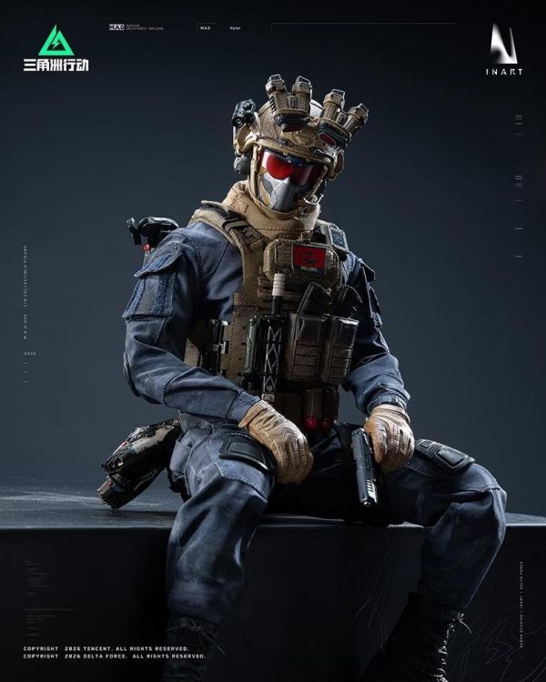 (預購) INART 1/6 三角洲行動 威龍 人偶 可動完20260929003成品 20261028 INART 1/6 三角洲行動 威龍 人偶 可動完20260929003成品