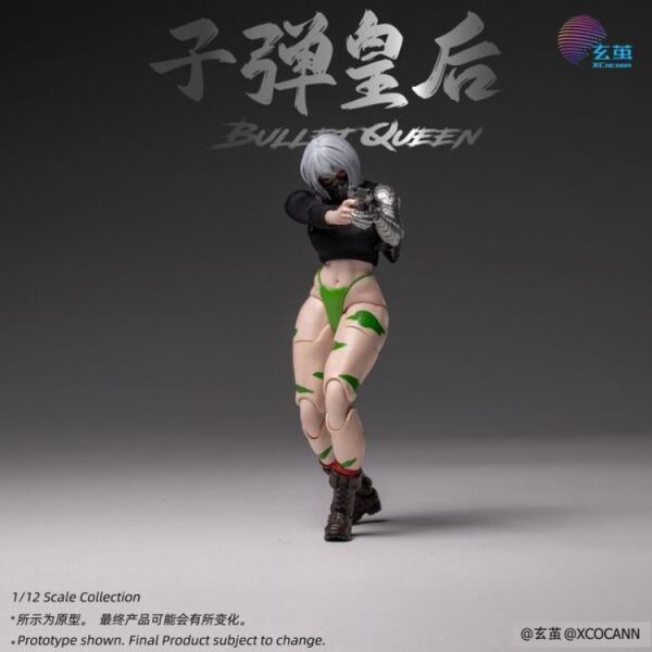 (預購) 玄繭工作室 1/12 賽博鬥士俱樂部 子彈皇后 可動完成品 20260521 玄繭工作室 1/12 賽博鬥士俱樂部 子彈皇后 可動完成品