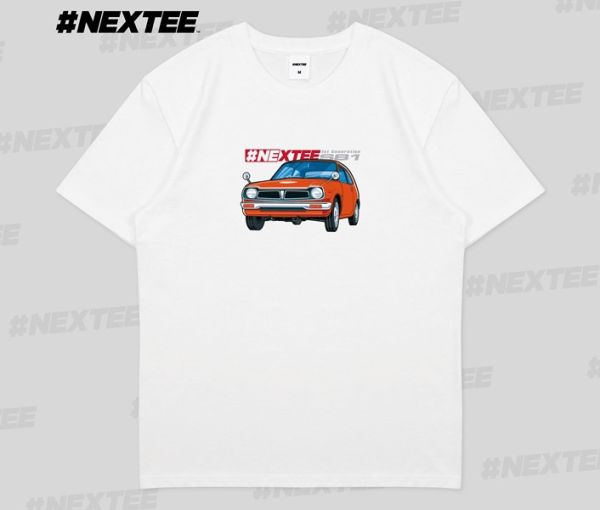 NEXTee 翻轉模玩系列 初代喜美 短袖T恤 白色 NEXTee 翻轉模玩系列 初代喜美 短袖T恤 白色