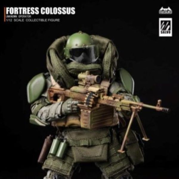 HASUKI 1/12 SA02 Salvo系列 黑色行動 盾兵 可動完成品 HASUKI 1/12 SA02 Salvo系列 黑色行動 盾兵 可動完成品