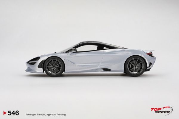 TOP SPEED 1/18 麥拉倫 McLaren 750S Ice Silver TS0546 TOP SPEED 1/18 麥拉倫 McLaren 750S Ice Silver TS0546
