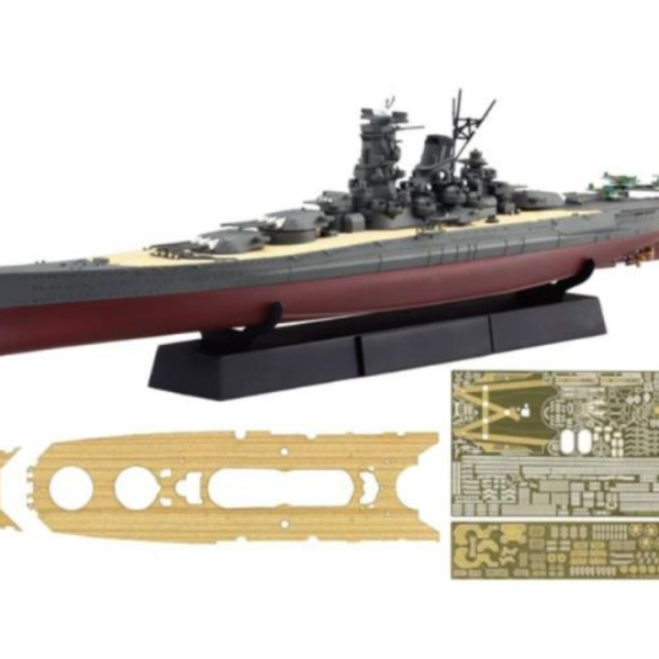 (預購) Fujimi 富士美 1/700 FH47EX2 日本海軍戰艦 武藏 1944 捷一號作戰 附專用蝕刻片&木甲板 全艦底 組裝模型 20260326 Fujimi 富士美 1/700 FH47EX2 日本海軍戰艦 武藏 1944 捷一號作戰 附專用蝕刻片&木甲板 全艦底 組裝模型