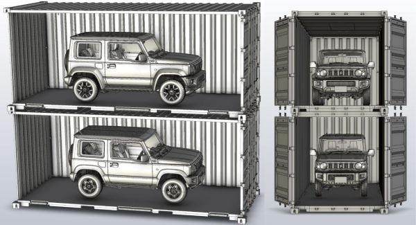 1/24 20呎 貨櫃 集裝箱 粉色 FUJIMI 車NX1002 富士美 組裝模型 FUJIMI,1/24,NEXT,TOYOTA,FJ,Cruiser,SUZUKI,Jimny,JB23,藏青黑,JB64,Kinetic,yellow,動力黃,