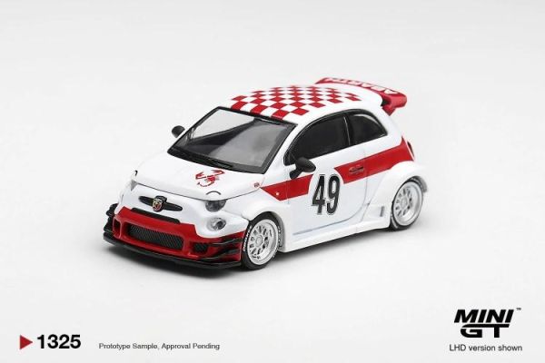 (預購) [吊卡版] MINIGT 1/64 Abarth 595 LB-WORKS x Abas Works 1000 TC Tribute MGT01325-BL 20260702 [吊卡版] MINIGT 1/64 Abarth 595 LB-WORKS x Abas Works 1000 TC Tribute MGT01325-BL