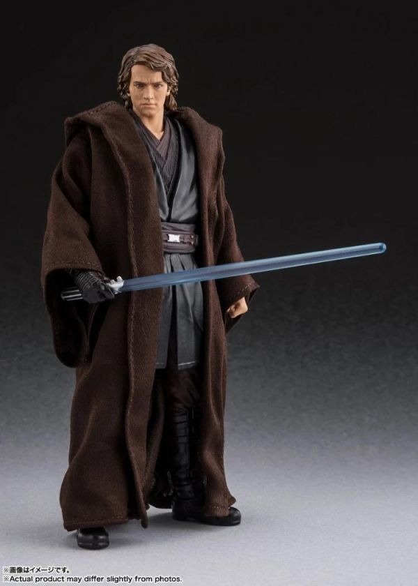 (預購) BANDAI S.H.F 星際大戰 西斯大帝的復仇 安納金 -Classic Ver.- 可動完成品 20260517 BANDAI S.H.F 星際大戰 西斯大帝的復仇 安納金 -Classic Ver.- 可動完成品