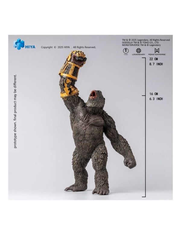 (預購) Hiya Toys 哥吉拉與金剛:新帝國 金剛 野獸手套版 22cm PVC完成品 20251222 Hiya Toys 哥吉拉與金剛:新帝國 金剛 野獸手套版 22cm PVC完成品