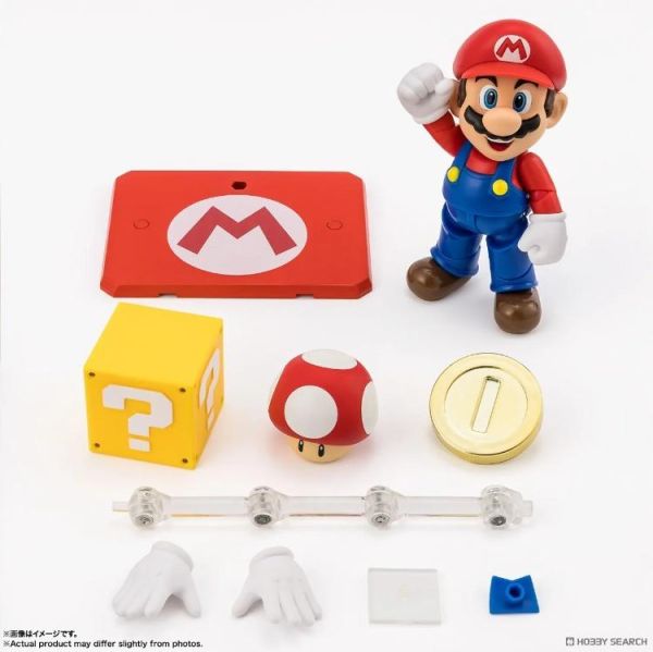 (預購) [再販] BANDAI S.H.Figuarts SHF 超級瑪利歐 瑪利歐 可動完成品 20260510 [再販] BANDAI S.H.Figuarts SHF 超級瑪利歐 瑪利歐 可動完成品