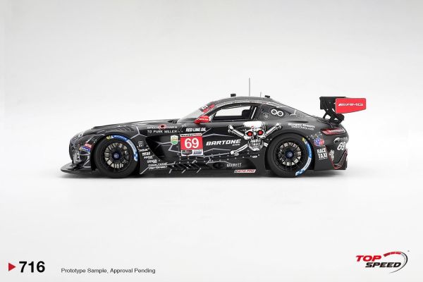 (預購) TOP SPEED 1/18 賓士 Mercedes-AMG GT3 #69 GetSpeed 2026 IMSA Daytona 24 Hrs TS0716 20260824 TOP SPEED 1/18 賓士 Mercedes-AMG GT3 #69 GetSpeed 2026 IMSA Daytona 24 Hrs TS0716