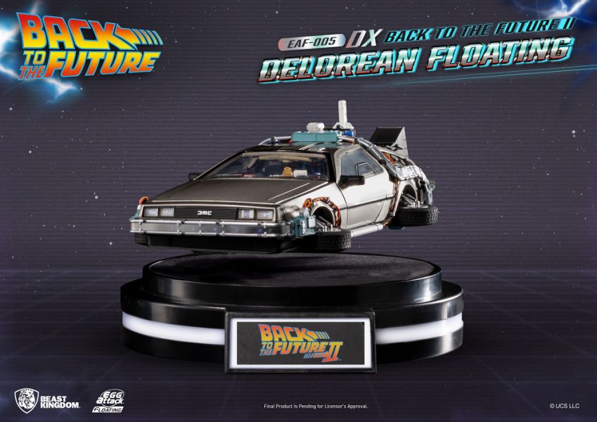 [豪華版] EAF-005DX 回到未來 DMC-12 德羅倫 時光車 豪華磁浮版 [豪華版] EAF-005DX 回到未來 DMC-12 德羅倫 時光車 豪華磁浮版