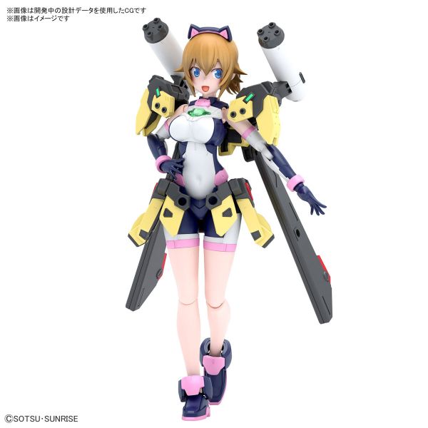 BANDAI Figure-rise Standard FRS 鋼彈創鬥者 元宇宙 虛擬化身文奈 組裝模型 BANDAI Figure-rise Standard FRS 鋼彈創鬥者 元宇宙 虛擬化身文奈 組裝模型