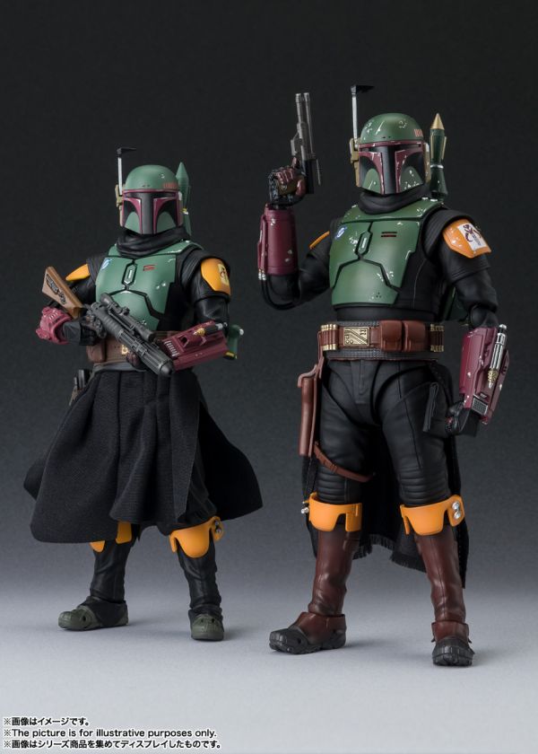 BANDAI S.H.Figuarts SHF 星際大戰 波巴費特之書 波巴費特   BANDAI S.H.Figuarts SHF 星際大戰 波巴費特之書 波巴費特  