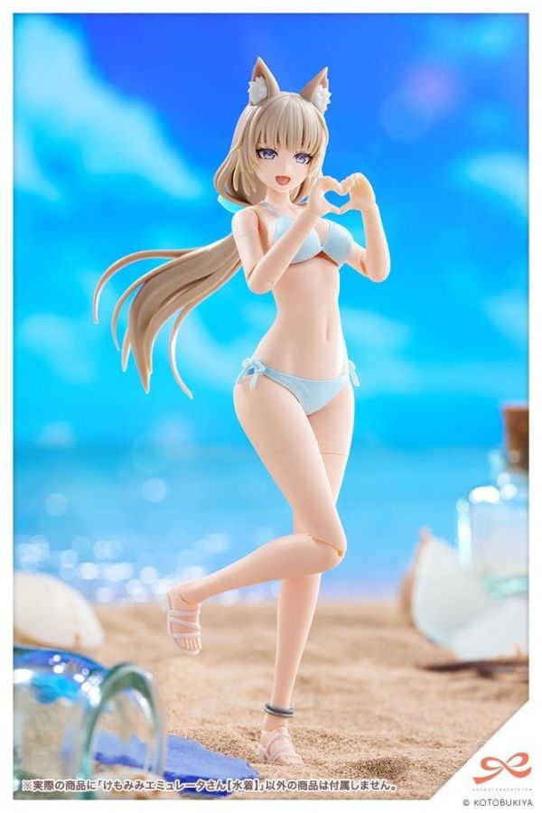 (預購) Kotobukiya 壽屋 1/10 創彩少女庭園 獸耳模擬人形小姐【泳裝】狐狸 JK112 組裝模型 20261006 Kotobukiya 壽屋 1/10 創彩少女庭園 獸耳模擬人形小姐【泳裝】狐狸 JK112 組裝模型