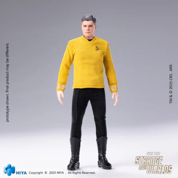 Hiya Toys 極致迷你系列 1/12 16C​​M 星際爭霸戰 奇異新世界 派克 可動完成品 ESS0157 Hiya Toys 極致迷你系列 1/12 16C​​M 星際爭霸戰 奇異新世界 派克 可動完成品 ESS0157