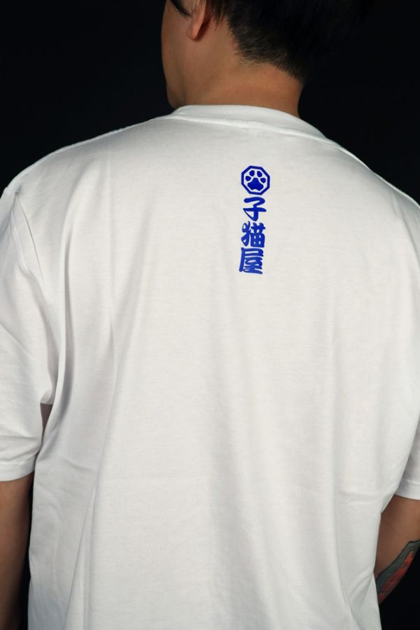 NEXTee KONEKO 歌舞伎喵 短袖T恤 白色 NEXTee KONEKO 歌舞伎喵 短袖T恤 白色