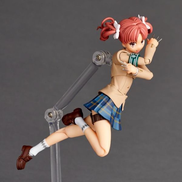 (預購) [再販] KAIYODO 海洋堂 Revoltech 驚奇山口式 科學超電磁砲 白井黑子 冬服ver. 可動完成品 NR045 20260510 [再販] KAIYODO 海洋堂 Revoltech 驚奇山口式 科學超電磁砲 白井黑子 冬服ver. 可動完成品 NR045