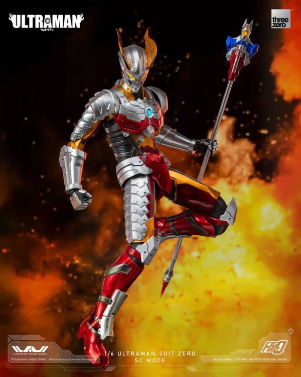 threezero FigZero 1/6 超人力霸王SUIT 傑洛 強壯日冕型 可發光式樣 機動奧特曼裝甲 可動完成品 threezero FigZero 1/6 超人力霸王SUIT 傑洛 強壯日冕型 可發光式樣 機動奧特曼裝甲 可動完成品