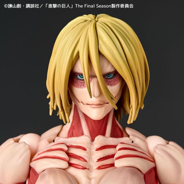 (預購) [再販] KAIYODO 海洋堂 REVOLTECH 驚奇山口 進擊的巨人 女巨人 亞妮 可動完成品 20250930 (預購) [再販] KAIYODO 海洋堂 REVOLTECH 驚奇山口 進擊的巨人 女巨人 亞妮 可動完成品
